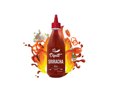DIPITT SRIRACHA EXTRA HOT SAUCE